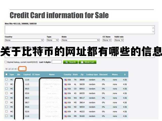 关于比特币的网址都有哪些的信息