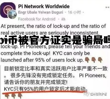 pi币被官方证实是骗局吗的简单介绍